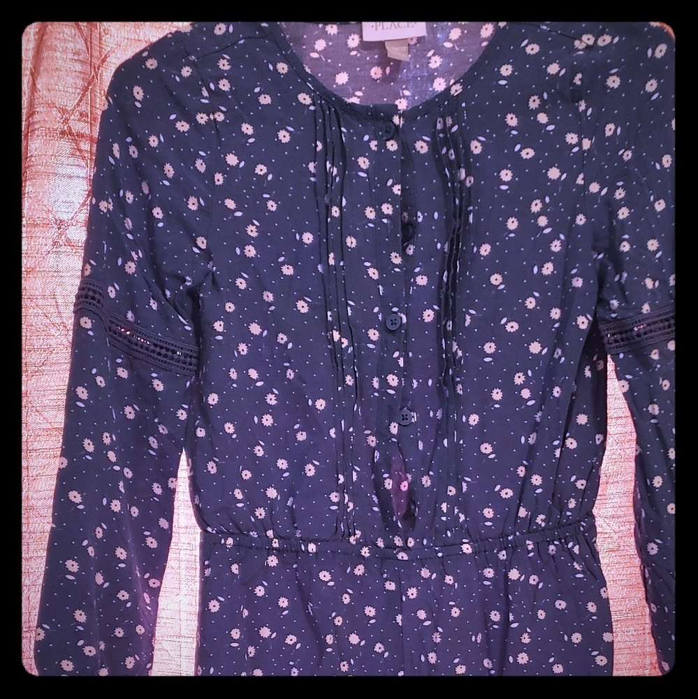 Girl's Long-Sleeve Short Set